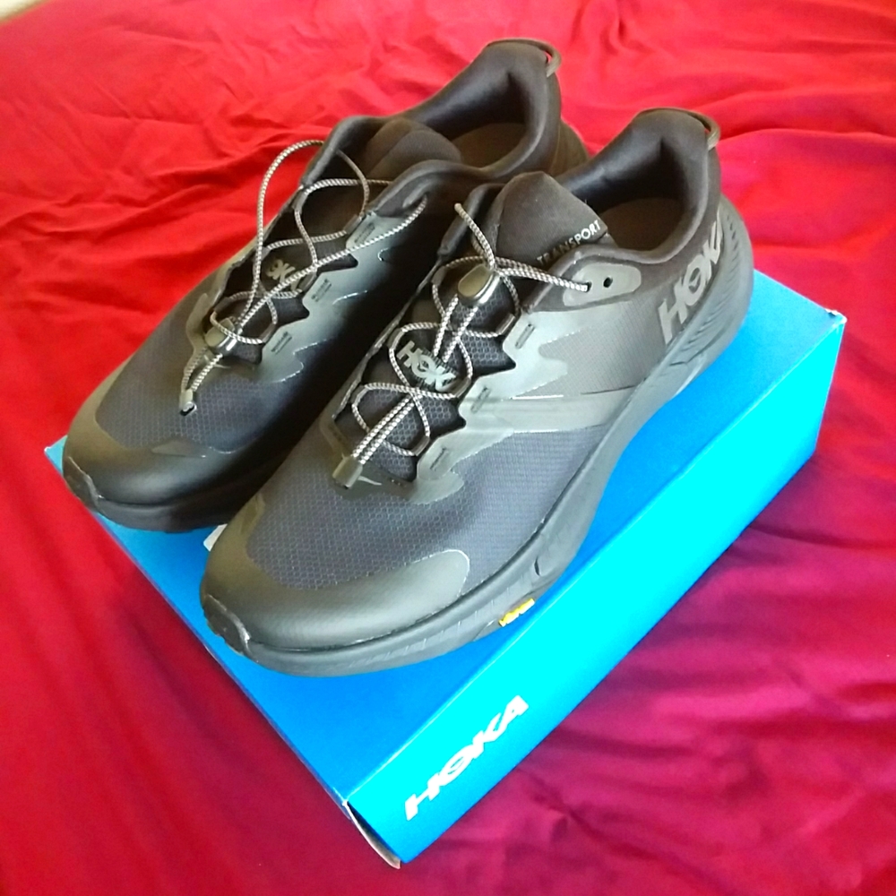 New Men's HOKA Transport Blk/Blk